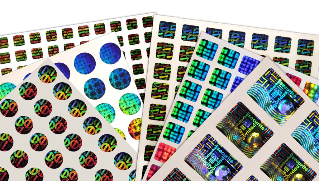 ETIQUETAS HOLOGRÁFICAS GENÉRICAS
